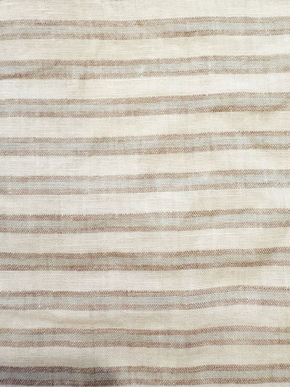 ARHAUS 100% linen European Pillow Sham Stripe - Picture 2 of 6